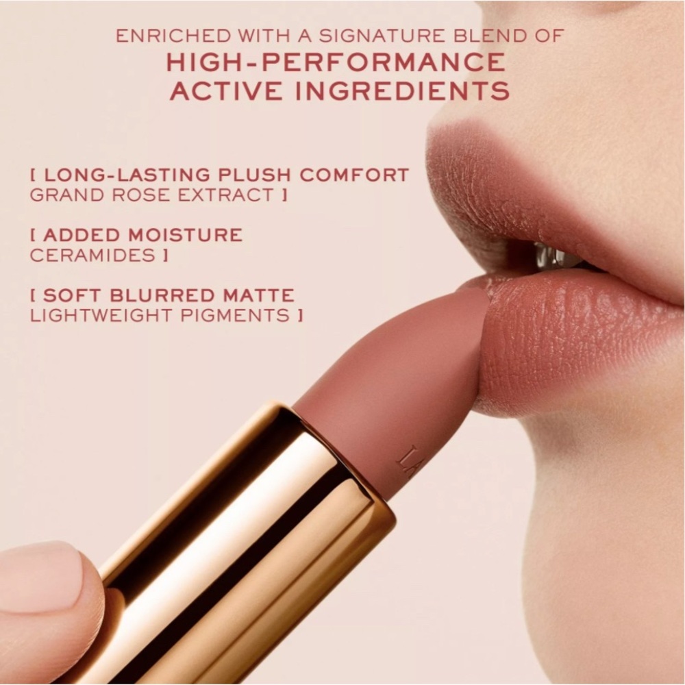 NWT LANCOME 
L'Absolu Rouge Intimate Soft Matte Lipstick 210